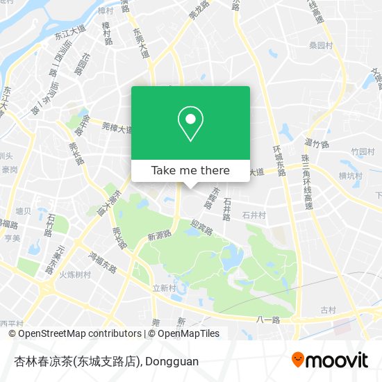 杏林春凉茶(东城支路店) map