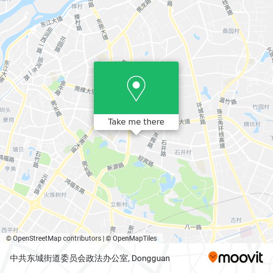 中共东城街道委员会政法办公室 map