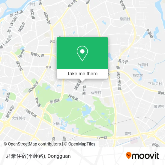 君豪住宿(平岭路) map