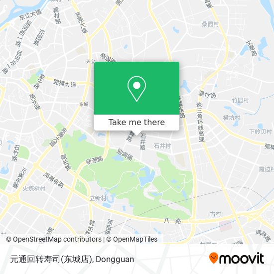 元通回转寿司(东城店) map