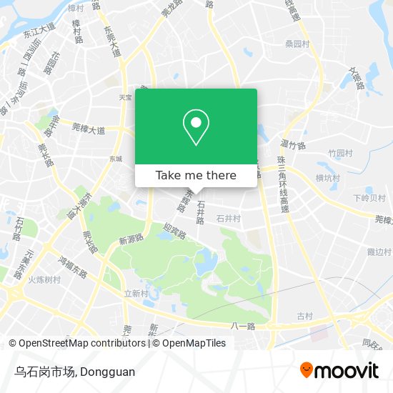 乌石岗市场 map