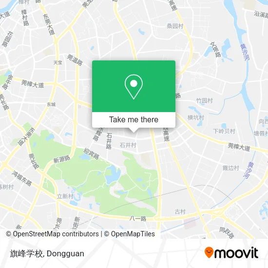旗峰学校 map