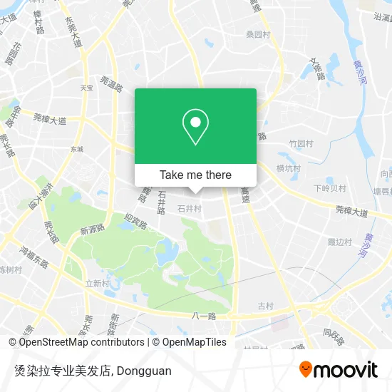 烫染拉专业美发店 map