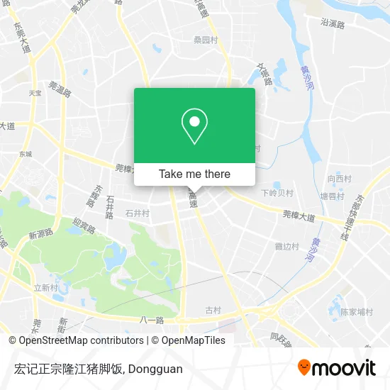 宏记正宗隆江猪脚饭 map