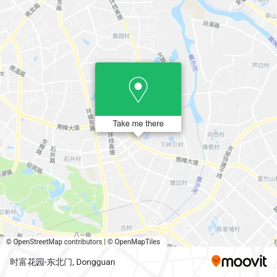 时富花园-东北门 map