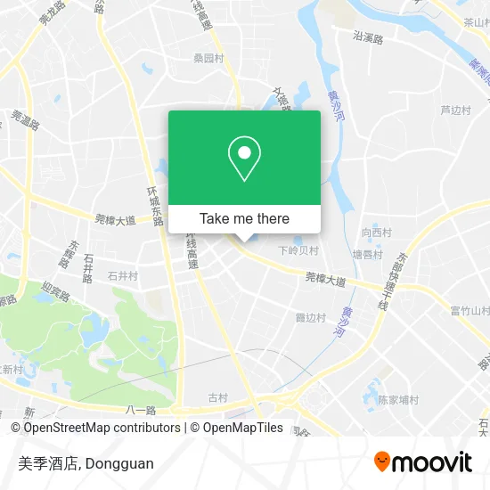 美季酒店 map