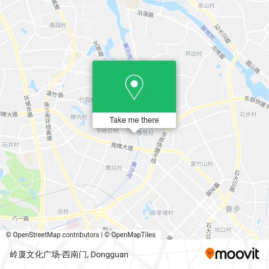 岭厦文化广场-西南门 map