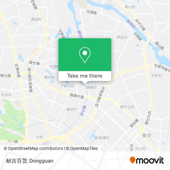 献吉百货 map