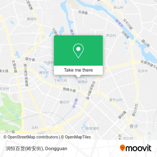 润恒百货(岭安街) map