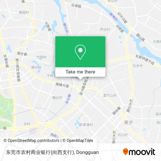 东莞市农村商业银行(向西支行) map