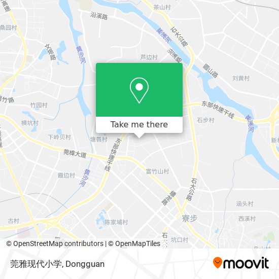 莞雅现代小学 map