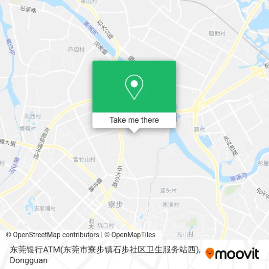 东莞银行ATM(东莞市寮步镇石步社区卫生服务站西) map
