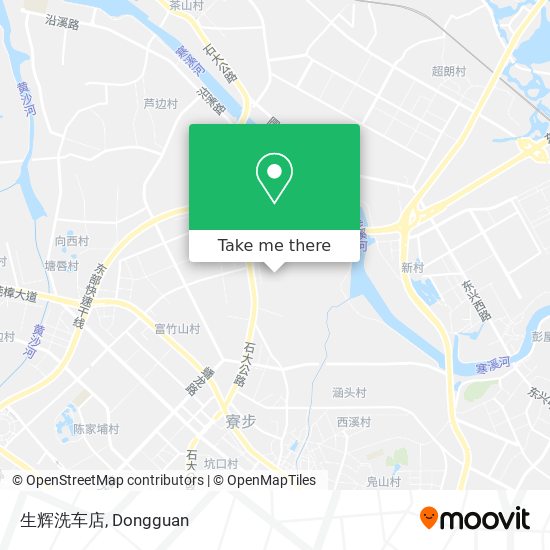 生辉洗车店 map