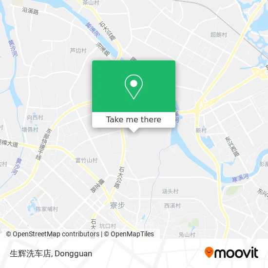 生辉洗车店 map