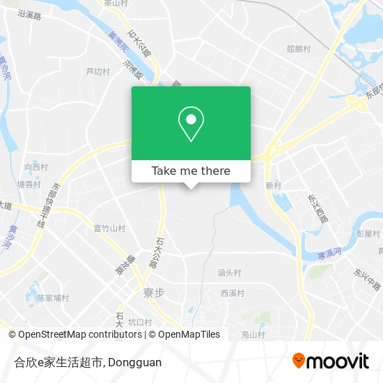 合欣e家生活超市 map