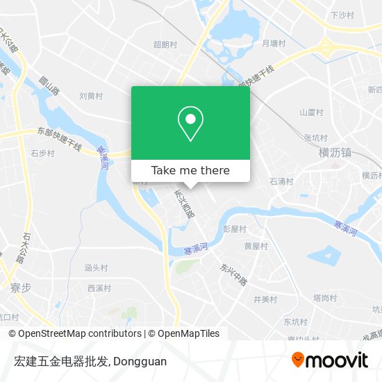 宏建五金电器批发 map