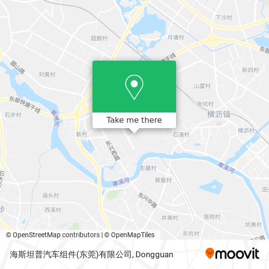 海斯坦普汽车组件(东莞)有限公司 map