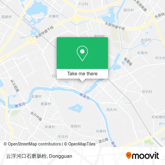 云浮河口石磨肠粉 map