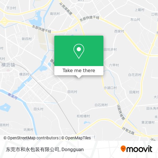 东莞市和永包装有限公司 map