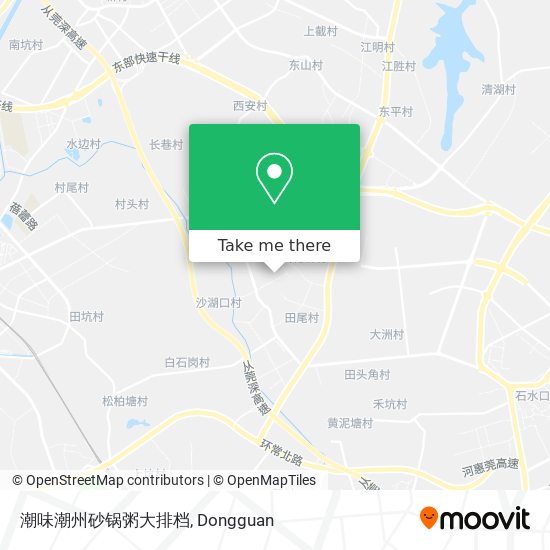 潮味潮州砂锅粥大排档 map