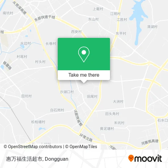 惠万福生活超市 map