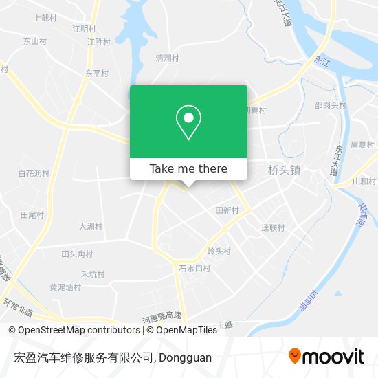 宏盈汽车维修服务有限公司 map