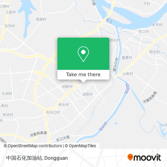 中国石化加油站 map