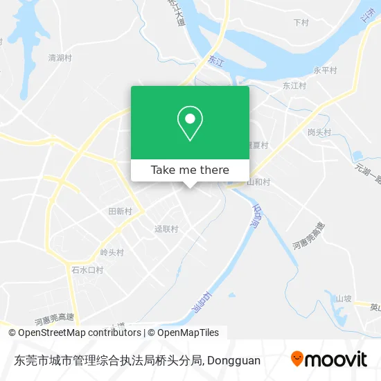 东莞市城市管理综合执法局桥头分局 map