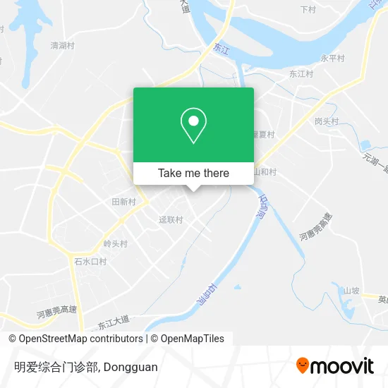 明爱综合门诊部 map