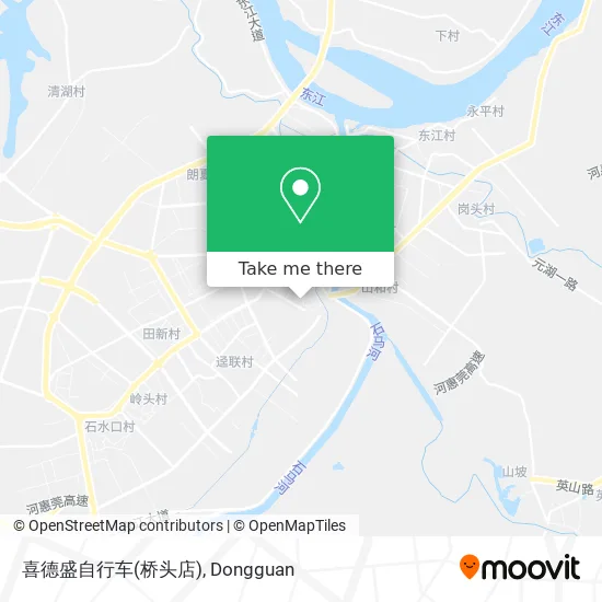 喜德盛自行车(桥头店) map