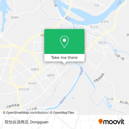 双怡自选商店 map