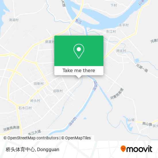 桥头体育中心 map