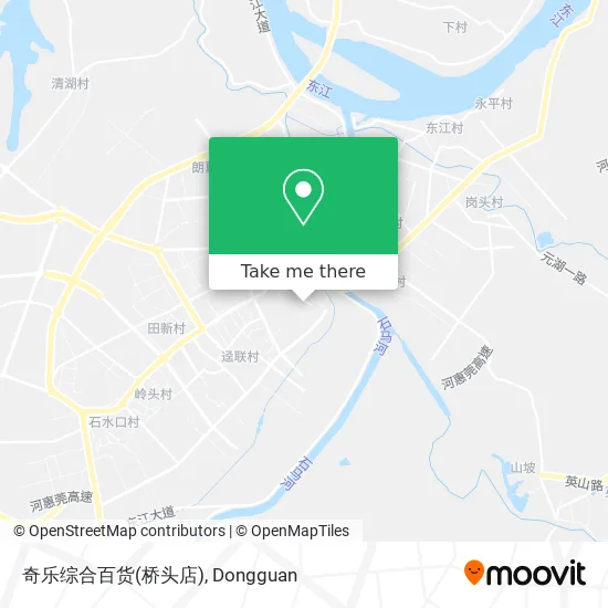 奇乐综合百货(桥头店) map