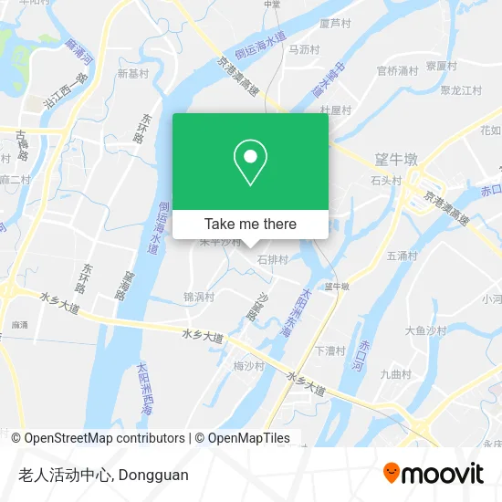 老人活动中心 map