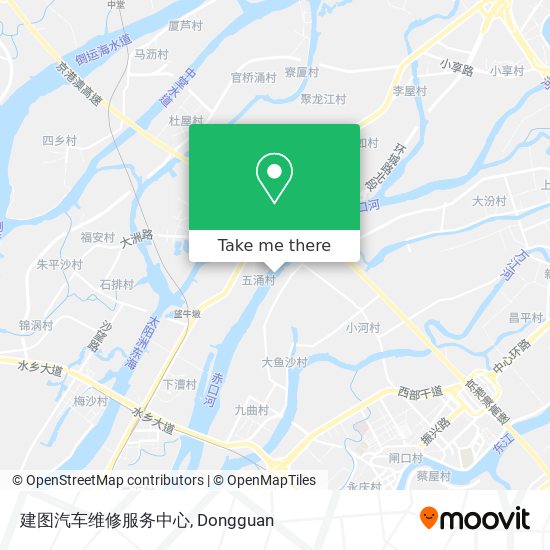 建图汽车维修服务中心 map
