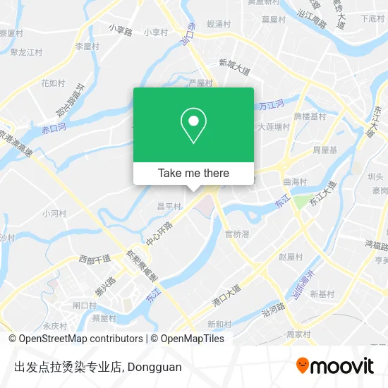 出发点拉烫染专业店 map
