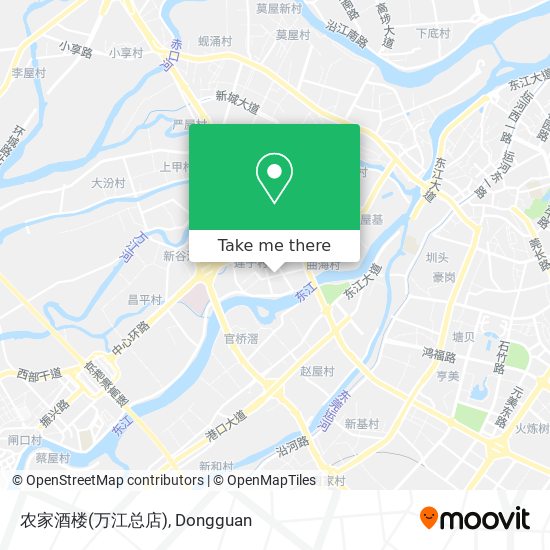 农家酒楼(万江总店) map