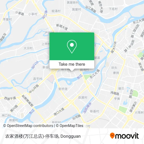 农家酒楼(万江总店)-停车场 map