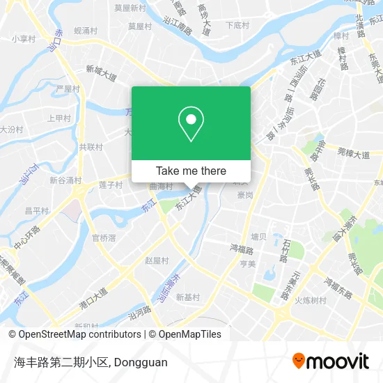 海丰路第二期小区 map