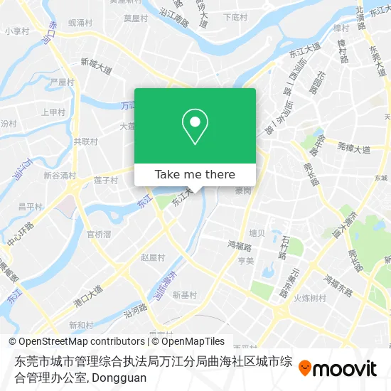 东莞市城市管理综合执法局万江分局曲海社区城市综合管理办公室 map