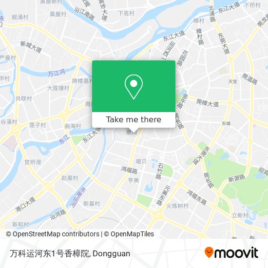 万科运河东1号香樟院 map