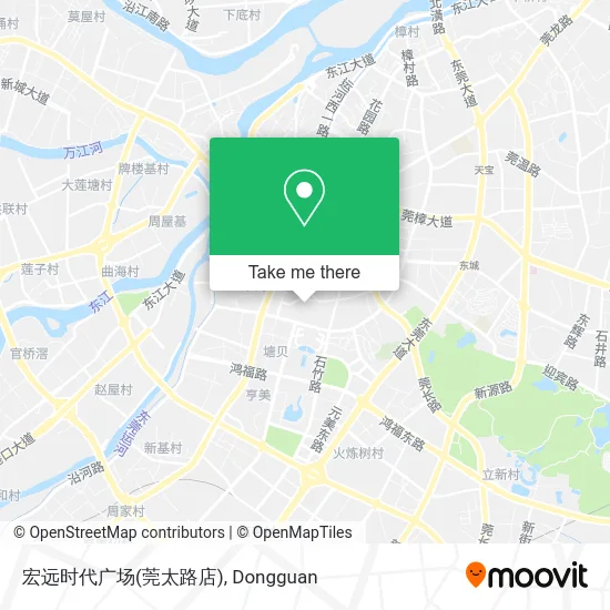 宏远时代广场(莞太路店) map