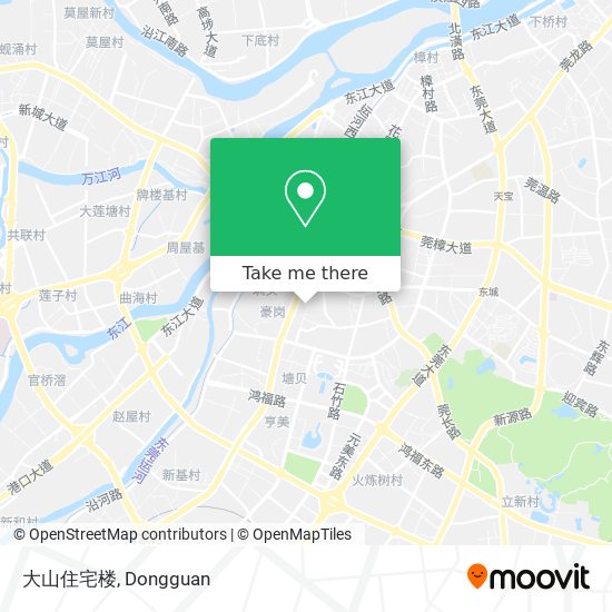 大山住宅楼 map
