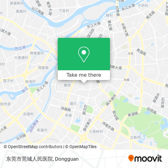 东莞市莞城人民医院 map