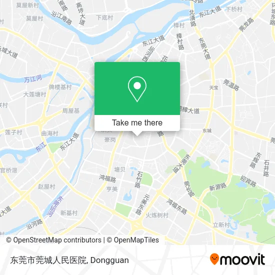 东莞市莞城人民医院 map