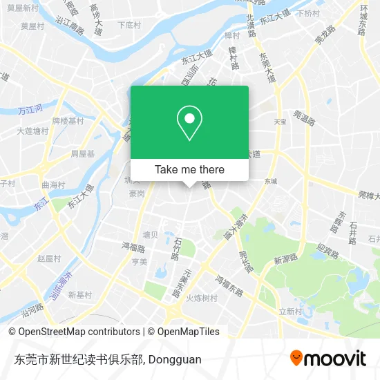 东莞市新世纪读书俱乐部 map