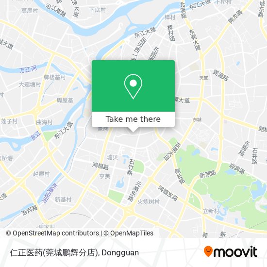 仁正医药(莞城鹏辉分店) map