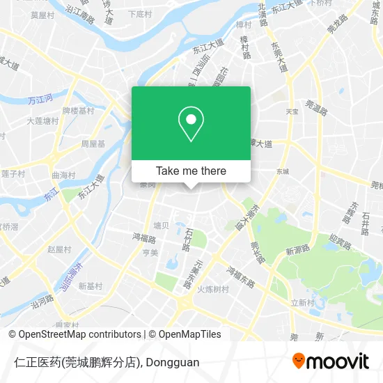 仁正医药(莞城鹏辉分店) map