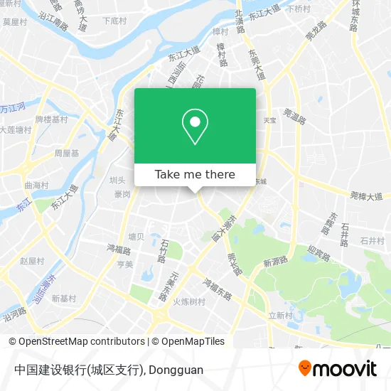 中国建设银行(城区支行) map
