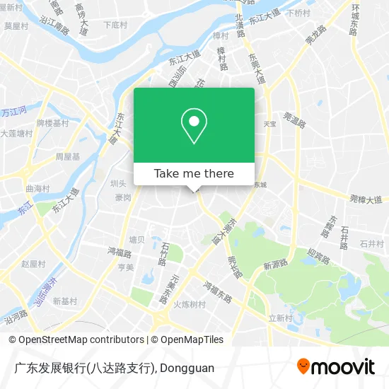 广东发展银行(八达路支行) map